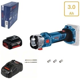 Resim Bosch Gcu 18v-30 3 Amper Akülü Freze Makinesi 