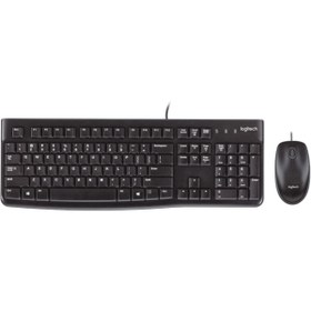 Resim logitech Mk120 Kablolu Klavye Mouse Seti 