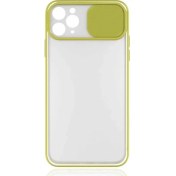 Resim Mobaxaksesuar Apple iPhone 11 Pro Kılıf Kamera Kapatmalı Lensi Case 