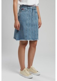 Resim Lee Cooper Kaylie Kadın Jean Etek Denim-20176 Denim 