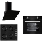 Resim Ferre The New Black Magician 6010 - S 2140 - D023 Siyah Ankastre Set 