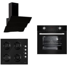 Resim Ferre The New Black Magician 6010 - S 2140 - D023 Siyah Ankastre Set 