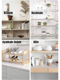 Resim Premium 3 Metre Pıtırcıklı Kaydırmaz Şeffaf Raf Örtüsü Halı Kaydırmaz 45 Cmx300 Cm Kaliteli Şeffaf 