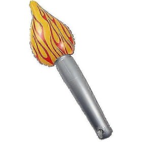 Resim Şişirilebilir Meşale Dekoratif Su Geçirmez Pvc Spor Yarışması Şişirilebilir Meşale Oyuncağı Veranda İçin - Jvred 