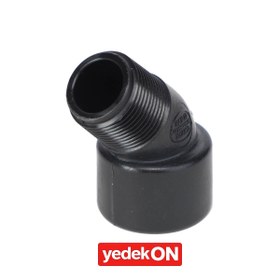 Resim AGCO 3/4'' Polietilen Soket Dirsek, 45° - AGCO | AG052343 