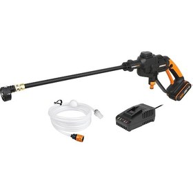 Resim Worx Wg620e 20volt 2.0ah. Li-ion 24 Bar Basınçlı Yıkama Tabancası 