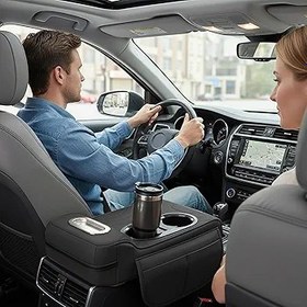 Resim Araç Kol Dayama Kılıfı - Otomotiv Kol Dayama Yastık Yükseltici | Araç Konsolu için Kolçak Minderi - SUV Kamyon Sedan Otomobil İçin 