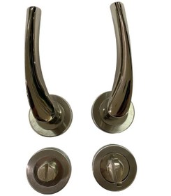 Resim Sofuoğlu Rozet Lerzan Nikel Saten Wc Kapı Kolu 