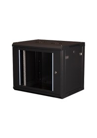 Resim Lande 9u 19" Duvar Tipi Rack Kabinet Genişlik: 600 Mm Derinlik: 450 Mm Siyah Demonte 