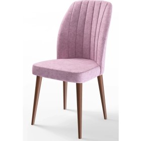 Resim Canisa Concept Canisa Etra Serisi Gürgen Ayaklı Sandalye, Ayaklar Ceviz 