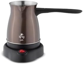 Resim King K3501 Velto Türk Kahve Makinesi | 600W 6 Fincan 360° Döner Taban 