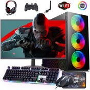 Resim I7 11700F 16GB 1TB m2 6GB GTX1660S 24" Monitörlü (Gaming SET) Rogame