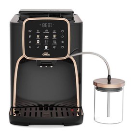 Resim Arzum Okka Espresso Pro M Tam Otomatik Espresso Kahve Makinesi, Siyah Bakır 