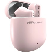 Resim HiFuture ColorBuds2 Kablosuz Bluetooth 5.3 IPX5 Su Geçirmez Mikrofonlu TWS Kulak İçi Kulaklık Pembe 