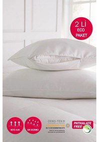 Resim Su Sıvı Geçirmez Yastık Koruyucu Alez 2 Li Paket 