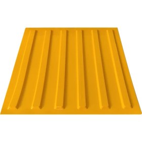 Resim İleri Trafik Engelli Takip Yüzeyi 40X40CM Çizgili 
