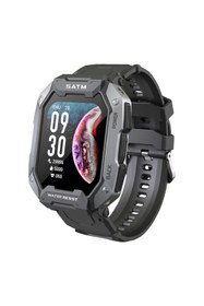 Resim Şıktek Tank Watch M1 Pro Kaya Sağlamlığında Akıllı Saat Sporcu, Izci-dağcı-askeri Saat, Su Geçirmez+kordon 