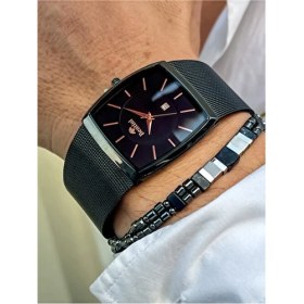 Resim Bentini Garantili Su Geçirmez Paslanmaz, Renk Atmaz Çelik Kordon Çelik Kasa Erkek Kol Saati 