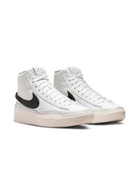 Resim Nike Erkek Basketbol Ayakkabısı Beyaz Blazer Phantom Mid Dx5800-100 Null Beyaz 