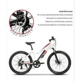 Resim Rks T7 21 Vites Elektrikli Bisiklet 