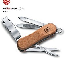 Resim Victorinox 0.6461.63 NailClip Wood 580 Tırnak Makaslı Çakı 