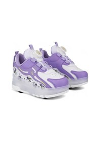 Resim Nils F Mor Akıllı Bağcık Patenli Ortopedik Çocuk Spor Ayakkabı Mor 