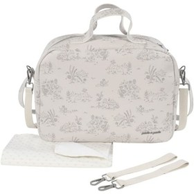 Resim Pasito A Pasito Toile De Jouy Bebek Bakım Çantası Cream Krem 