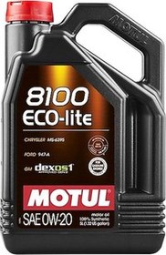 Resim MOTUL 8100 ECO-LİTE 0W20 5 LİTRE 