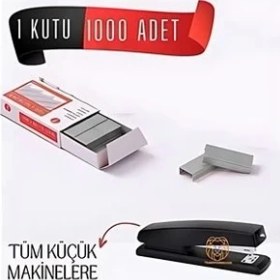 Resim Svoria Store Mey Ithalat® 1 Kutu 1000 Adet Küçük Zımba Teli 715685 