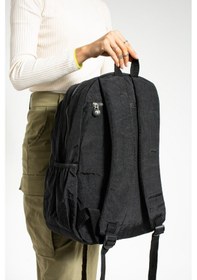 Resim Ultra Hafif Çok Cepli Su Geçirmez Sırt Çantası Unisex Siyah Model: 571-1g - Siyah 