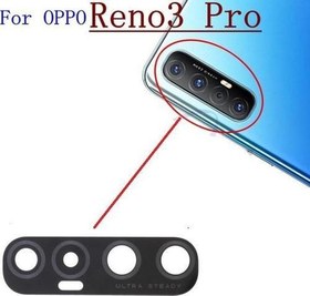 Resim OPPO RENO 3 PRO Arka Kamera Camı Lens Yapışkanlı 