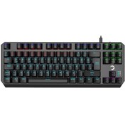 Resim GamePower Overlord 60M Kırmızı Switch 88 Tuş Türkçe Q Mekanik Oyuncu Klavye 