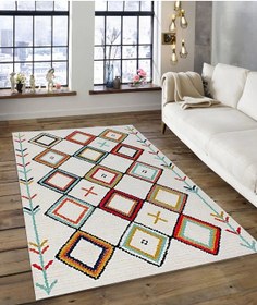 Resim Dijidekor Işıltı Koleksiyonu Model189 Süngerli Dijital Baskılı Saçaksız Mutfak Halısı Yolluk 