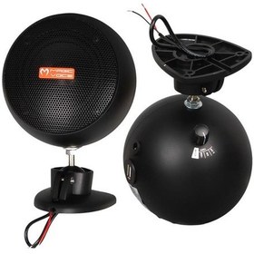 Resim Magicvoice Mv-13 7.5 Cm 20 Watt Komütatörlü Hat Trafolu Siyah Sütun Sarkık Hoparlör 2'li Takım 