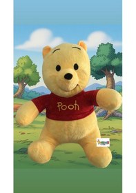 Resim Winnie The Pooh Peluş Oyuncak Ayı Hediyelik Uyku Arkadaşı Büyük Boy 40 Cm Sarı 