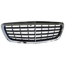 Resim Mercedes W222 Ön Panjur Krom Siyah Kamlı 2228800583 