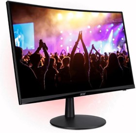 Resim Acer Ed240q S Um.ue0ee.s01 23.6" 1ms 165hz Fhd Freesync Kavisli Gaming Monitör 