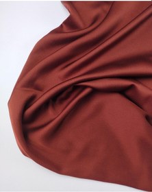 Resim Kızıl Renkte İnce Saten Kumaş 150x150cm-10962 Kızıl 