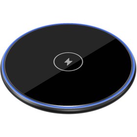 Resim Wiwu Wi-W012 Quantus 15W Hızlı Şarj Özellikli Masaüstü Wireless Şarj Aleti - Siyah 