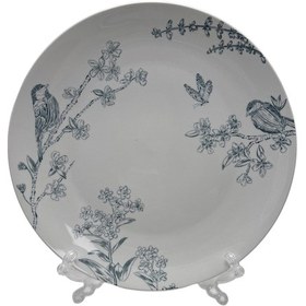 Resim Touch Me Porselen Ocean Bird Servis Tabağı 27 Cm Renkli 