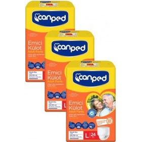 Resim Canped Emici Külot Büyük Boy Large 72'li 
