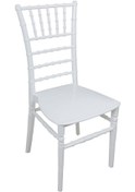 Resim Luna Silver Sandalye Tifany Beyaz 