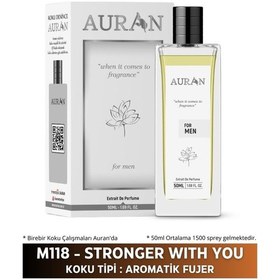 Resim Auran M118 Erkek Parfüm EDP 50 ML 