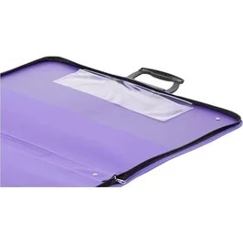 Resim Ohbe Express Proje Çantası Mor, 38X55 Cm, Askılı Taşıma, Kalemlikli, Sert Kapaklı, El Yormayan Ergonomik Kulp 