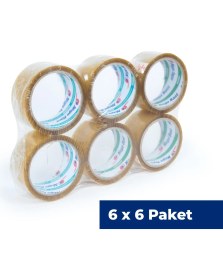 Resim Nuga 45 mm x 40 mt Solvent Akrilik Koli Bandı 36 Adet 