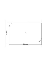 Resim Motifpiyer Lamba Tavan Göbeği-14-dikdörtgen-dk-o-56x96cm-2adet 