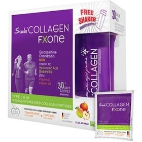 Resim Suda Collagen Fxone Elma Aromalı Takviye Edici Gıda 30 X 13Gr Toz 