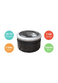 Resim Turuncu Dükkan Dh-86018 Dome Kubbe Büyüteç 