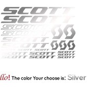 Resim Gümüş-l 44cm X 30cm-scott Bisiklet Çerçeveleri İçin Özel Şeffaf Taşıma Membranı Yırtılmaz Çıkartmalar, Bisiklet Sür 