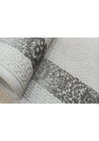 Resim Agua Yumuşak Yüzey Özel Akrilik Halı Agu 2202 Krem - Gri 